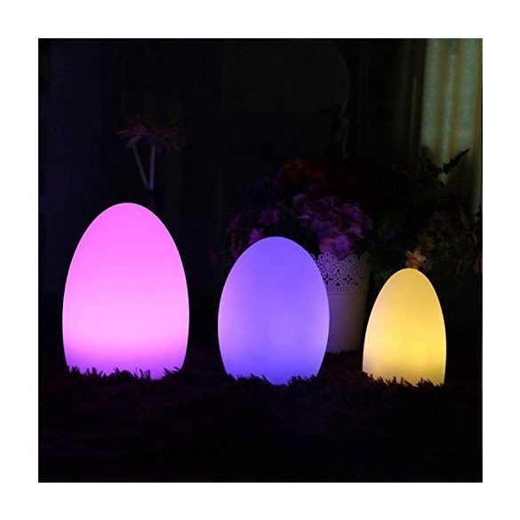 Úszó design LED lámpa, távirányítóval, tojás alakú