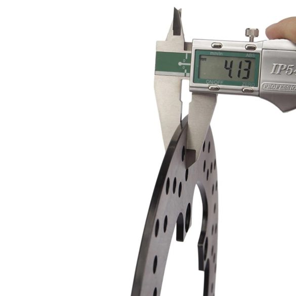 Első féktárcsa yamaha golfkocsihoz, 26,7 cm, szürke, acél, első tengelyre