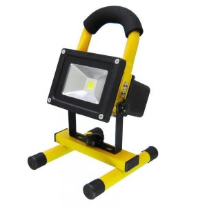 Hordozható akkumulátoros LED reflektor, 10 W Hordozható akkumulátoros LED reflektor, 10 W