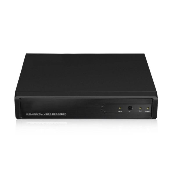 4 kamerás kül- és beltéri vezetékes AHD kamerarendszer, IP66, HD 720p, éjjellátó 20 m, mozgásérzékelés