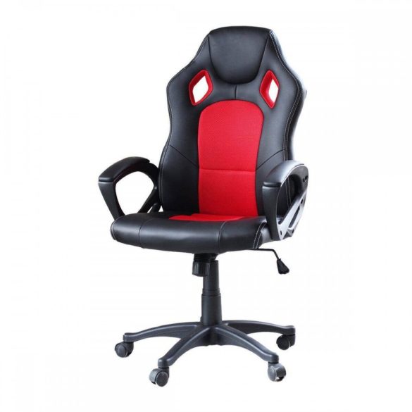 Gamer szék piros - BASIC