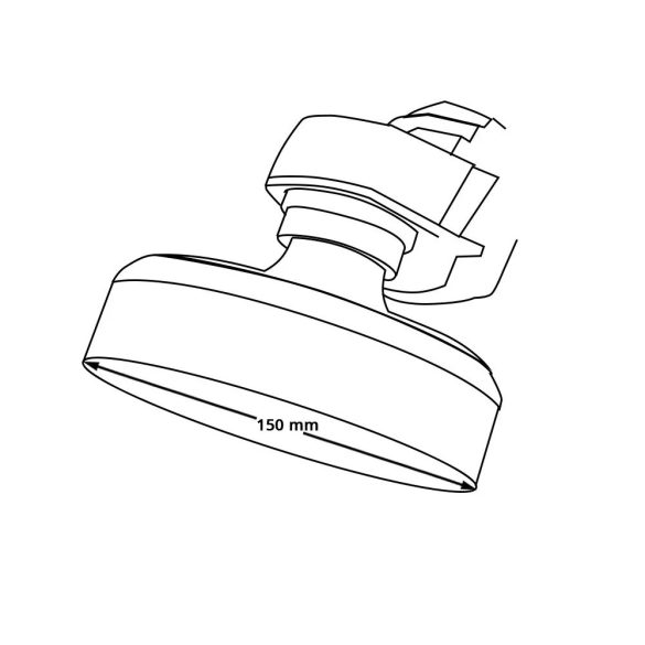 Polírozó készlet, 1580 W, 15 cm tárcsa, 500–3000 ford/perc, állítható fordulatszám, autó- és bútorfelületekhez