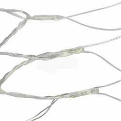   Hálós LED fényfüzér, 128 LED, hidegfehér, 185 × 85 cm, 7 világítási móddal, IP44 védelemmel, beltéri és kültéri használatra