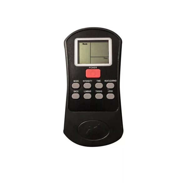 Irodai forgószék, masszázs funkcióval, fekete, műbőr borítású, állítható magasságú és dönthető háttámlás, 8 pontos masszázsrendszerrel, 120 kg teherbírás