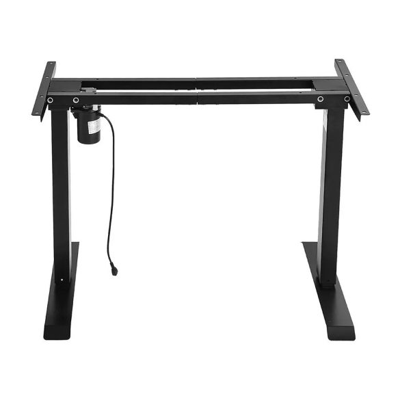 Elektronikusan állítható íróasztal láb, fém, 69–115 cm magasság, 80 kg teherbírás, vezérlőegységgel és memóriával