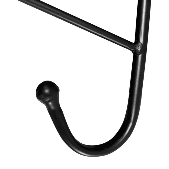 Törölközőtartó ajtóra, 61 x 61 x 15 cm, ezüst, fém, háromszintes, állítható szélességű