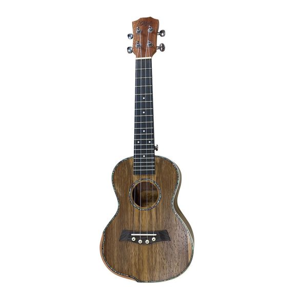 Ukulele, 60 cm, 4 húros, fa test, műanyag húrok, kezdőknek ideális, hordozható, könnyen tanulható