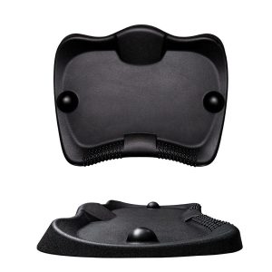 Ergonomikus lábtámasz, 68 × 52 × 9 cm, csúszásgátló felület, masszázspontok, kopásálló, tartós PU és SBR anyag, irodai használatra