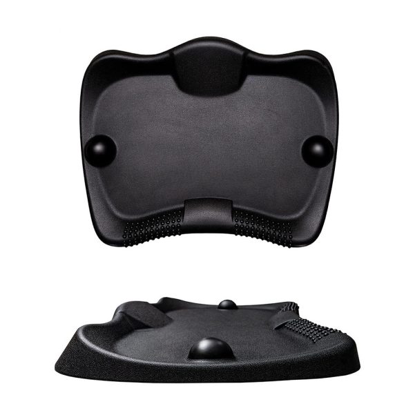 Ergonomikus lábtámasz, 68 × 52 × 9 cm, csúszásgátló felület, masszázspontok, kopásálló, tartós PU és SBR anyag, irodai használatra