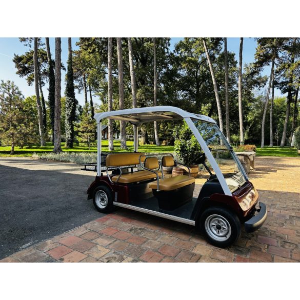 YAMAHA G31E, 5 személyes kis platós (100x60cm) golfkocsi