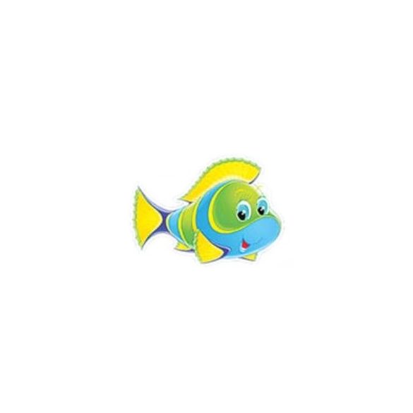 Víz alatti dekormatrica, színes hal, 20 x 29,4 cm