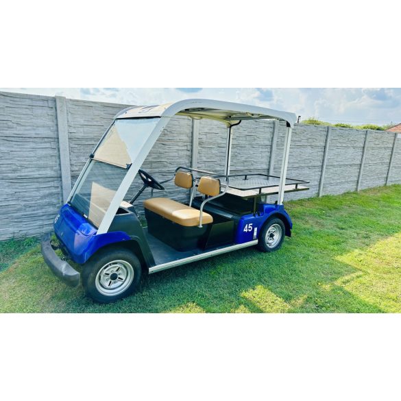YAMAHA G31E, 2 személyes nagy acél platós (100x140cm) golfkocsi