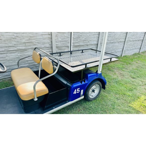 YAMAHA G31E, 2 személyes nagy acél platós (100x140cm) golfkocsi
