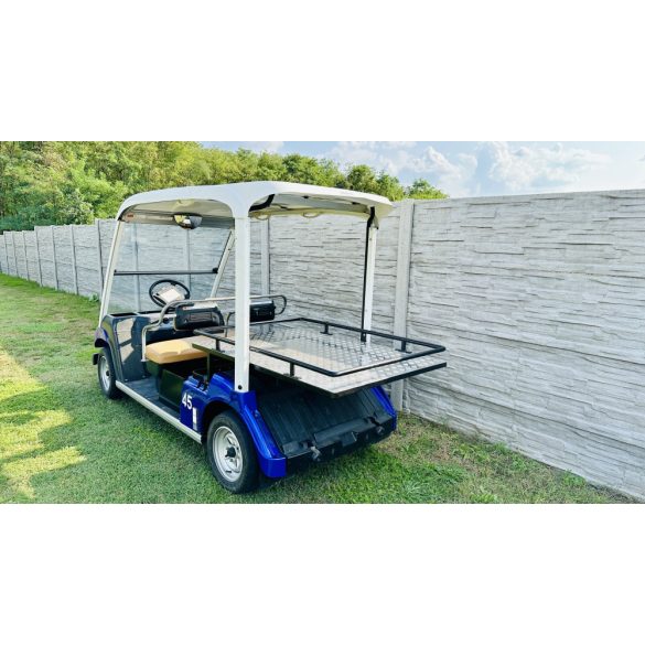 YAMAHA G31E, 2 személyes nagy acél platós (100x140cm) golfkocsi
