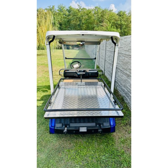 YAMAHA G31E, 2 személyes nagy acél platós (100x140cm) golfkocsi