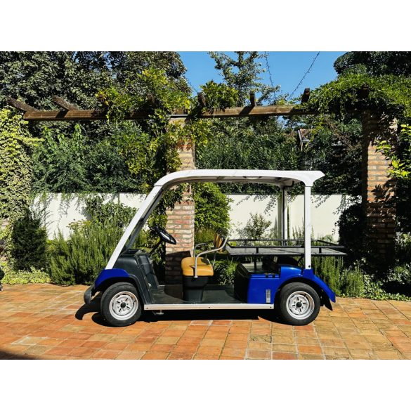 YAMAHA G31E, 2 személyes nagy acél platós (100x140cm) golfkocsi