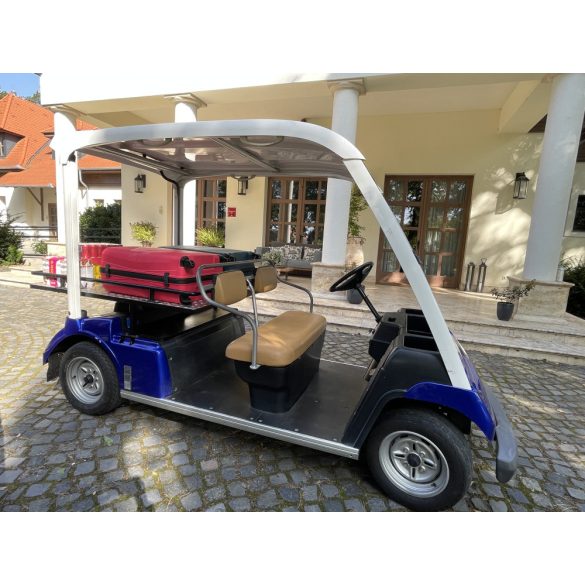 YAMAHA G31E, 2 személyes nagy acél platós (100x140cm) golfkocsi