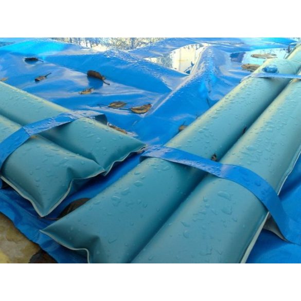 Téli védőtakaró, Deluxe PE, kör fémpalástos medencékhez, D3.6 m, zöld