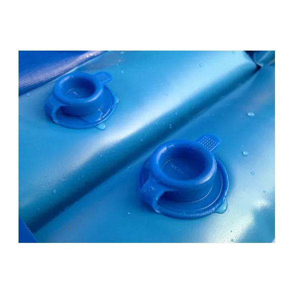 Téli védőtakaró, Deluxe PE, kör fémpalástos medencékhez, D3.6 m, zöld