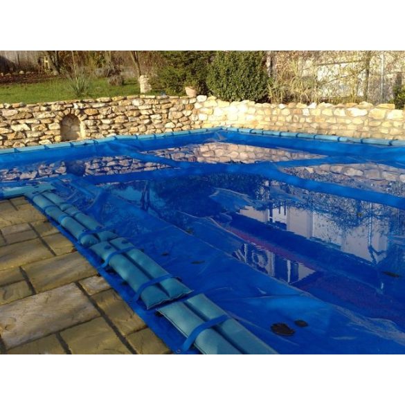 Téli védőtakaró, Deluxe PE, kör fémpalástos medencékhez, D3.6 m, zöld