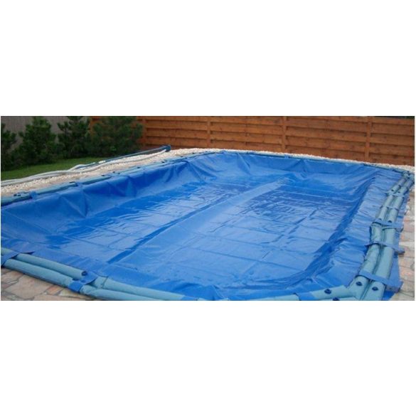 Téli védőtakaró, Deluxe PE, kör fémpalástos medencékhez, D3.6 m, zöld