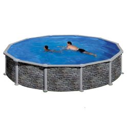 Gre rock fémpalástos medence D350x132cm