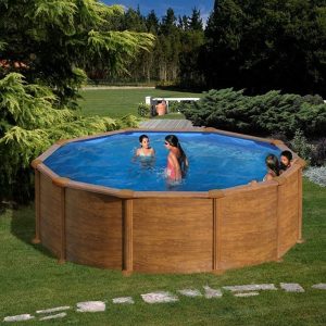 Gre famintás fémpalástos medence D550x132cm Gre famintás fémpalástos medence D550x132cm