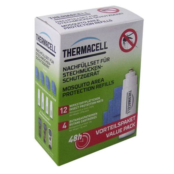 ThermaCell utántöltő csomag 4 palack   12 lapka - 48 órás