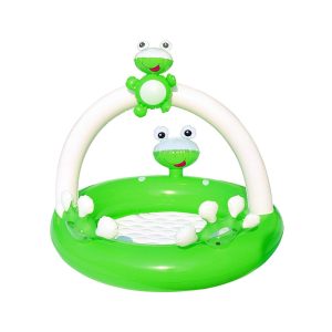 Bestway, Baby Steps pancsoló, békamintás, 98 x 94 x 68 cm Bestway, Baby Steps pancsoló, békamintás, 98 x 94 x 68 cm