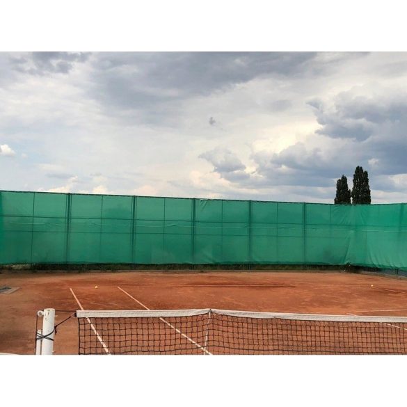 Árnyékoló háló medence fölé, kerítésre, Popular.Net, 1,2x10m, 85%-os takarás, zöld
