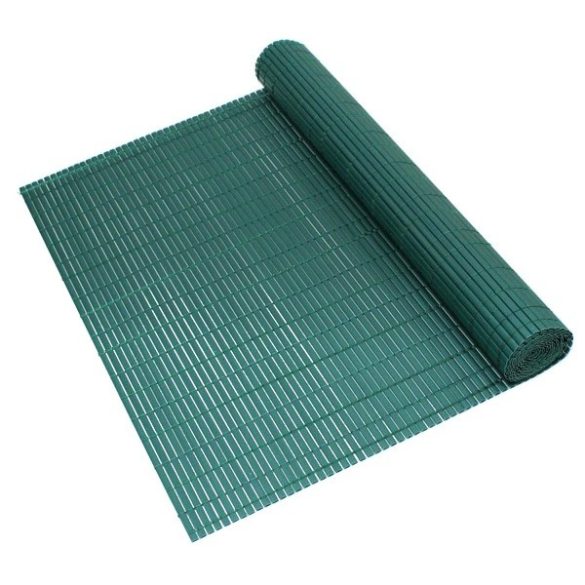 PVC - műanyag kerítés, Ence DF13, 1m x 3m, zöld