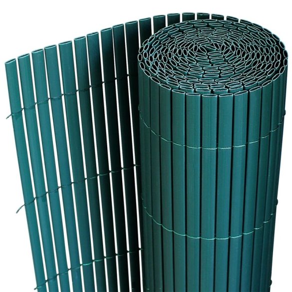 PVC - műanyag kerítés, Ence DF13, 1.5m x 3m, zöld