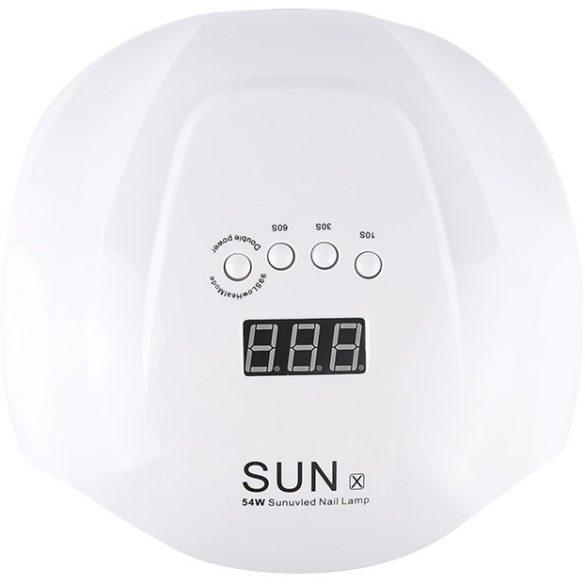Sun X, Műkörmös UV lámpa, 36 LED-es, 54W, fehér