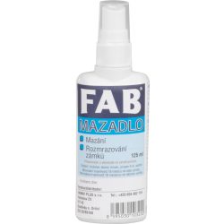   Zárkenő, FAB, 125 ml, fagyásgátló, jégoldó, tisztító