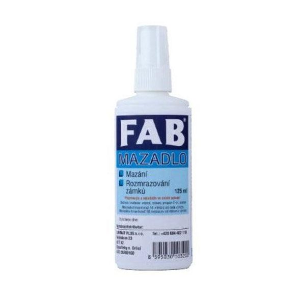 Zárkenő, FAB, 115 ml, fagyásgátló, jégoldó, tisztító