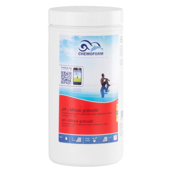 Készítmény Chemoform 0811, medencéhez, pH mínusz, granulátum, csomag 1,5 kg