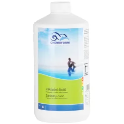   Medence alaptisztító, Chemoform 1333, fehér, 1 l, foszforsav alapú, savas, vízkőoldó, algalerakódás ellen