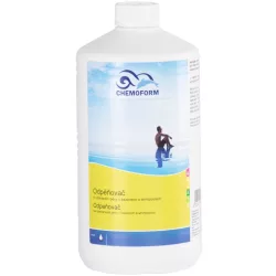   Medence habzásgátló, Chemoform, fehér, 1 l, azonnali hatású, medencékhez és pezsgőfürdőkhöz, tisztítógépek adalékaként is használható