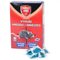   RODICUM Extra rágcsálóirtó csalétek, 400 g, kék, patkányok és pockok ellen, puha csali, nedvességálló, Bitrex védőanyaggal