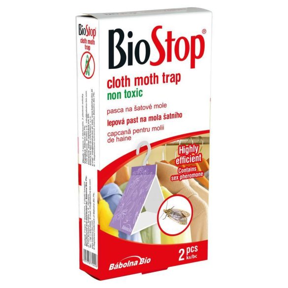 BioStop ruhamoly csapda - 2db