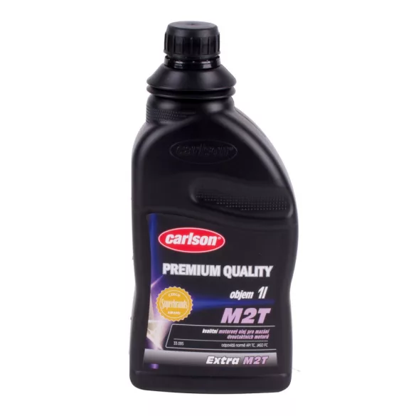 Motorolaj, Carlson Extra M2T SAE 40, 1000 ml, kétütemű benzinmotorokhoz, API TC és JASO FC minősítés (TC1110164)