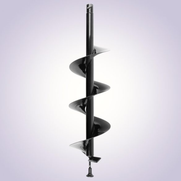 Földfúrószár, Strend Pro Garden, fekete, 20 x 80 cm, Strend Pro LD EA520B földfúróhoz, 200 mm spirál