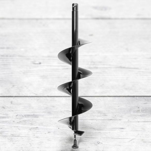 Földfúrószár, Strend Pro Garden, fekete, 20 x 80 cm, Strend Pro LD EA520B földfúróhoz, 200 mm spirál