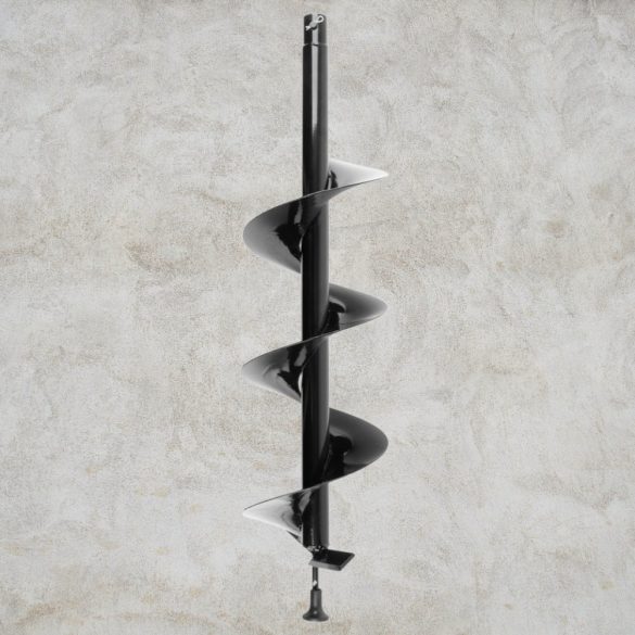 Földfúrószár, Strend Pro Garden, fekete, 20 x 80 cm, Strend Pro LD EA520B földfúróhoz, 200 mm spirál