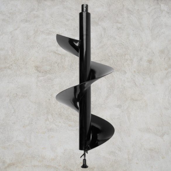 Földfúrószár, Strend Pro Garden, fekete, 30 x 80 cm, Strend Pro LD EA520B földfúróhoz, 300 mm spirál
