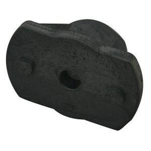 Fűnyíró késtartó, Strend Pro Driak Uni XYM158/168, matt fekete, 1 db, edzett acél, központi furat