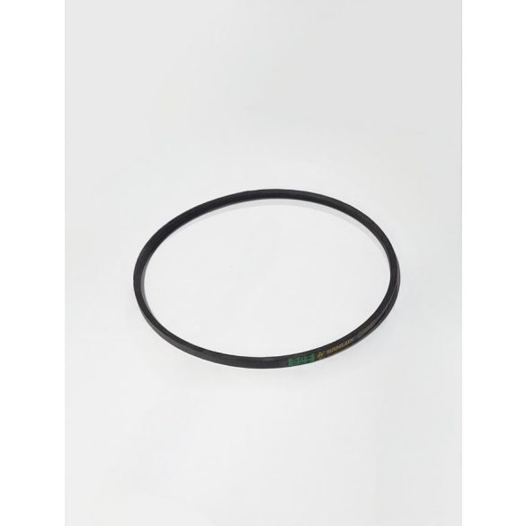 Fűnyíró hajtószíj, XYM 168, fekete, V-profilú, kopásálló gumi, olaj- és hőálló, nagy szakítószilárdság