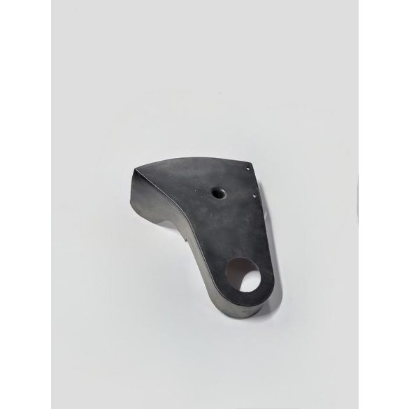 Fűnyíró burkolat, UNI XYM 168, sötétszürke, rövid kivitel, masszív fém, korrózióálló, gyári