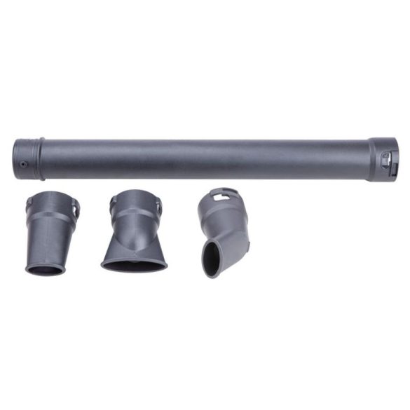 Akkumulátoros lombfúvó, Worcraft CLB-S20LiA ShareSYS, piros/fekete, 20 V Li-Ion, légsebesség: 288 km/h, légszállítás: 3,5 m3/perc, 3 fúvókával, akkumulátor és töltő nélkül