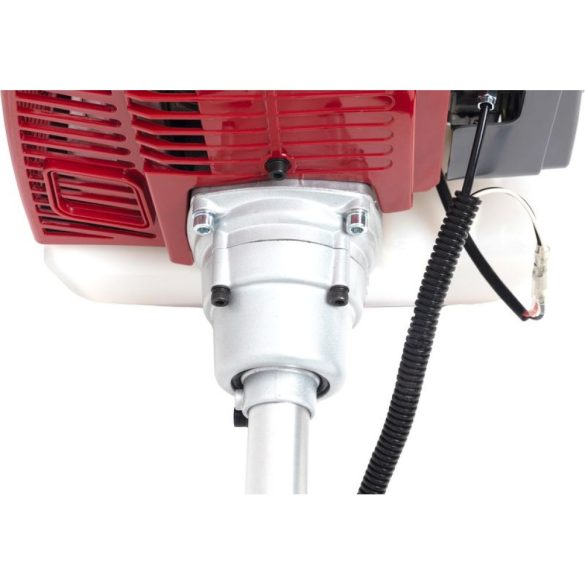 Benzinmotoros bozótvágó, Worcraft GT65-430, piros/ezüst, 2200 W, kétütemű motor, gyorskioldó, tartozékokkal
